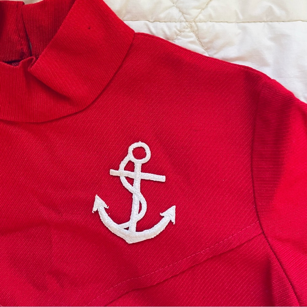 Girls Vintage Sailor / Cheerleader Dress